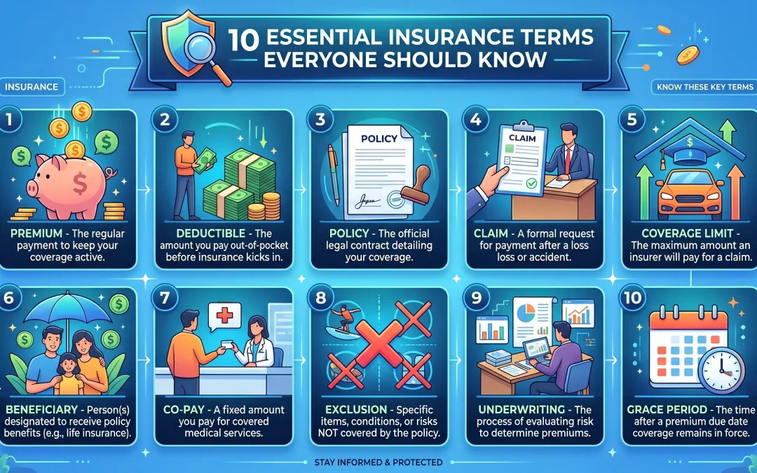 10-essential-insurance-terms - G&G Insurance