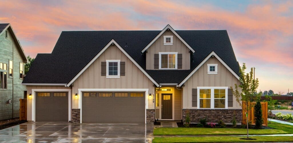 House representing a home insurance claim in Little Rock, Arkansas